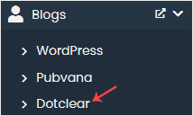 Dotclear softaculous