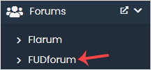 FUDforum softaculous