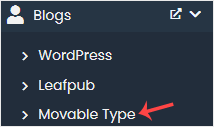 MovableType softaculous