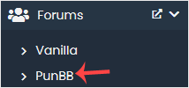 PunBB softaculous