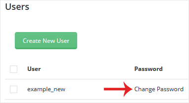 Da mysql change pass option