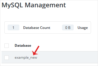 Da mysql change pass user