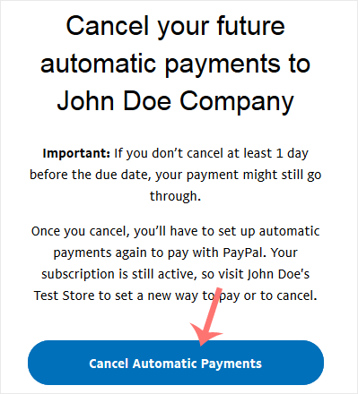 Paypal subscription final