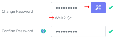Sw change password
