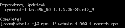 Webmin step1 installation guide